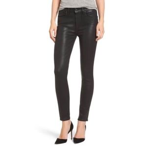 Paige Black Peg Skinny Jeans